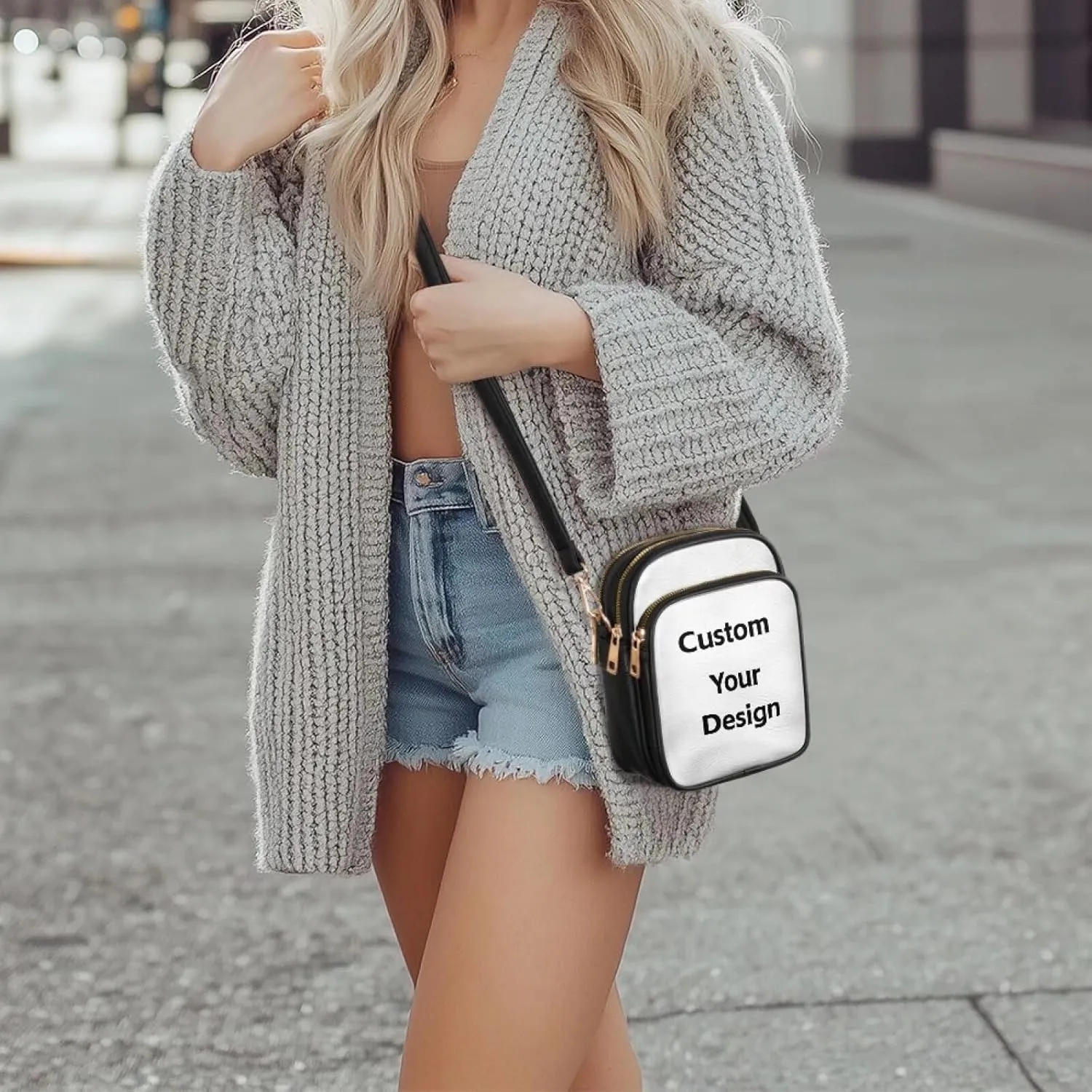 Crossbody Sling Bags for Women Crossbody Cell Phone Purse Wallet Sling Bag Shoulder Strap Lightweight Small Satchel