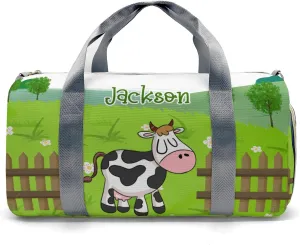 Custom Duffel Bag Farm Life Cow Compact and Convenient: Fitness Bags for the Modern Traveler