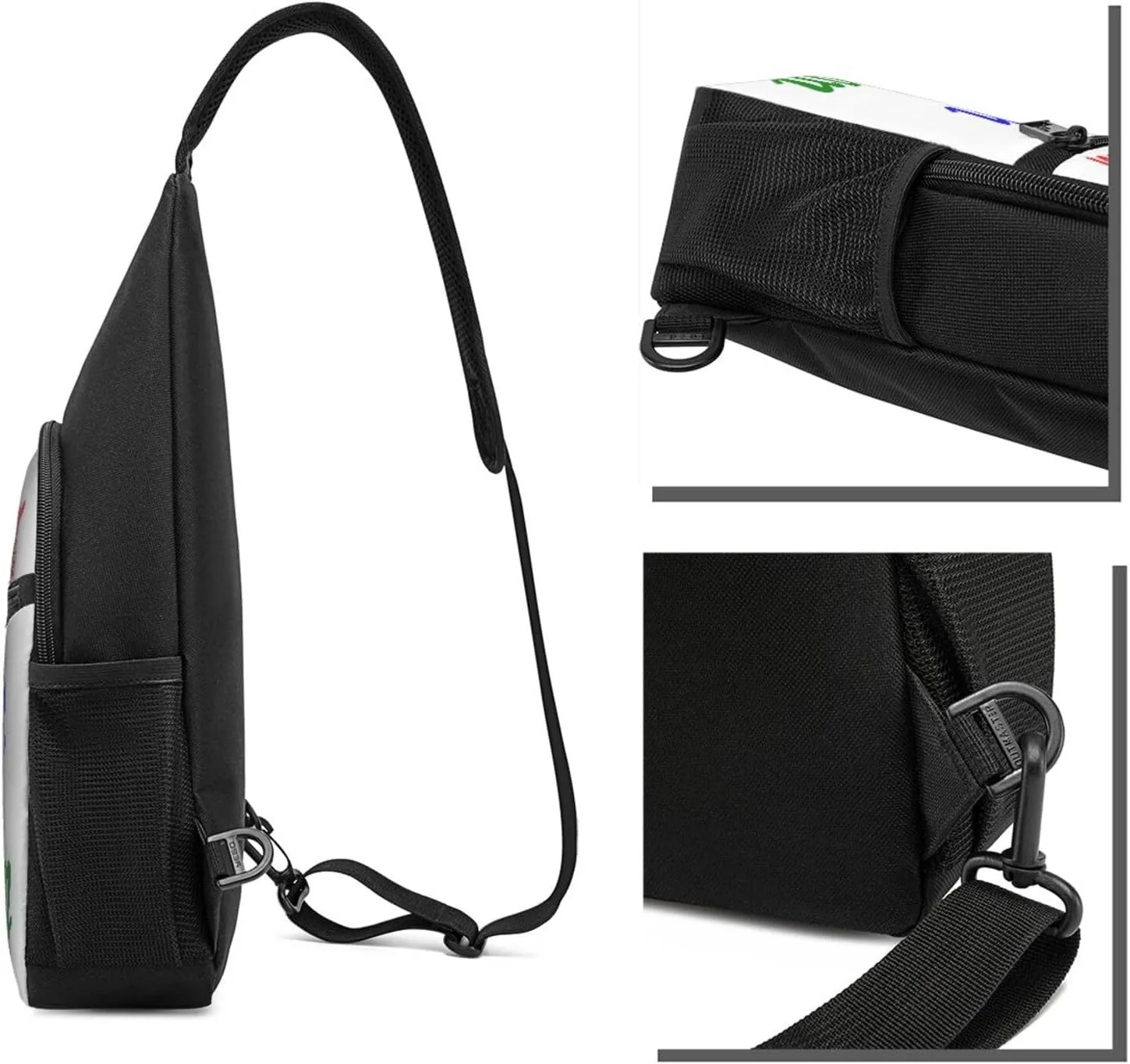 Custom Sling Bag Hiking Daypacks Personalized Crossbody Bags Chest Bag Sports Bag Customized Casual Travel Bag For Men Women
