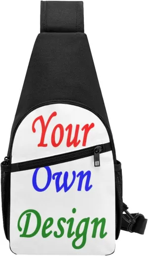 Custom Sling Bag Hiking Daypacks Personalized Crossbody Bags Chest Bag Sports Bag Customized Casual Travel Bag For Men Women