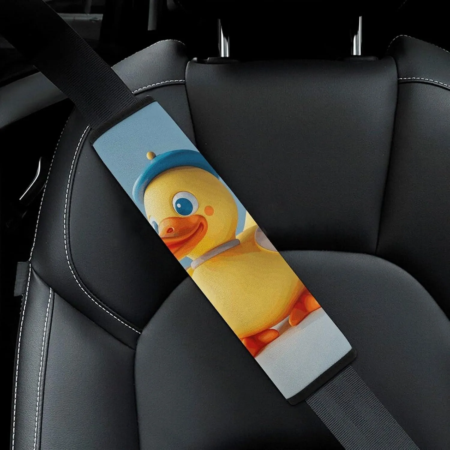 Cute Diorama Duck Auto Seat Belt Cover 1PCS Universal Car Seat Belt Shoulder Protector Pad, Protect Your Shoulders and Neck for Car Seat Belt, Shoulder Bag, Backpack