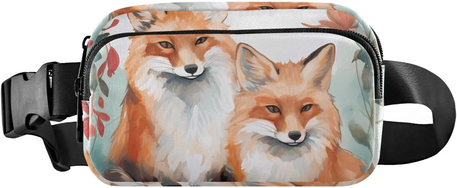 Cute Fox Fanny Packs for Women Fanny Pack For Men Belt Bag Crossbody Fanny Packs for Women Running Fanny Pack Waist Pack 21340445