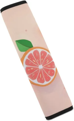 Cute Grapefruit Auto Seat Belt Cover 1PCS Universal Car Seat Belt Shoulder Protector Pad, Protect Your Shoulders and Neck for Car Seat Belt, Shoulder Bag, Backpack