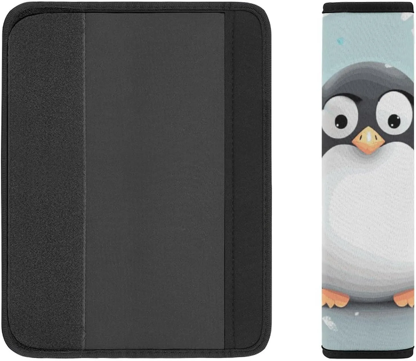 Cute Penguin Auto Seat Belt Cover 2PCS Universal Car Seat Belt Shoulder Protector Pad, Protect Your Shoulders and Neck for Car Seat Belt, Shoulder Bag, Backpack