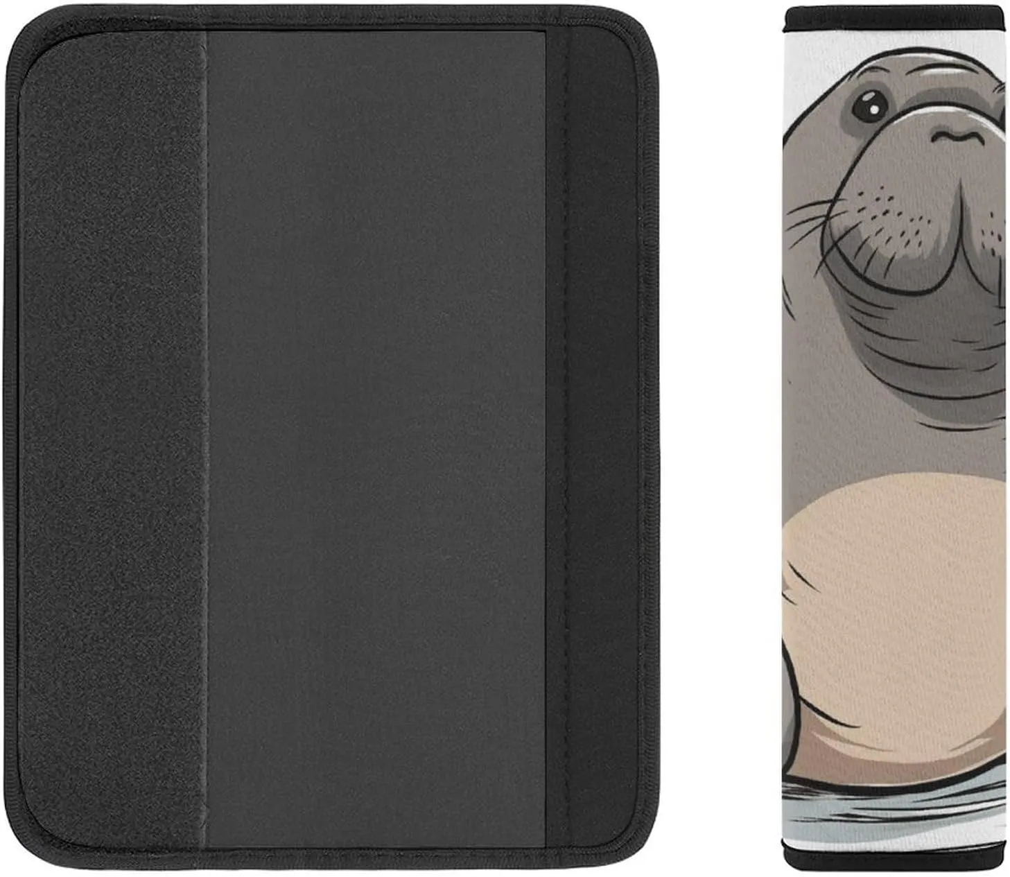 Cute Walrus Auto Seat Belt Cover 1PCS Universal Car Seat Belt Shoulder Protector Pad, Protect Your Shoulders and Neck for Car Seat Belt, Shoulder Bag, Backpack