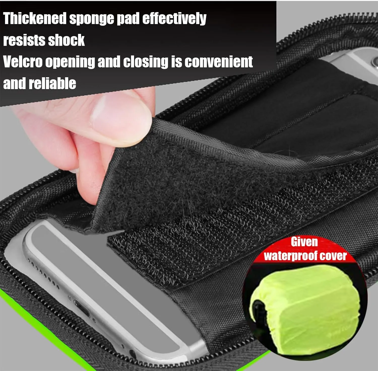 Cycling Pouch for Scott Sub/Ransom/Aspect/Strike eRide, Bike Handlebar Bags with Rain Cover Waterproof Bike Panniers Bike Accessories,B
