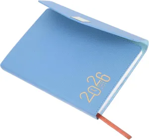 Daily Schedule Planner Elegant Notepad for Home Office Travel Compact and Portable Journal with Daily Pages for Task Management and Language Learning