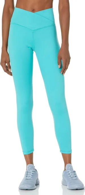 Danskin Women's Crossover Waist 7/8 Legging