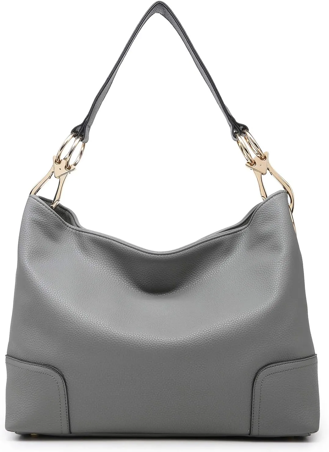 Dasein Hobo Purses for Women Soft PU Leather Handbags Slouchy Hobo Bags Shoulder Bag Top Handle Tote