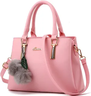 Dayfine Handbags and Purse for Women Vegan Leather Satchel Bag Top Handle Handbag Shoulder Bags Crossbody Bag Ladies Totes