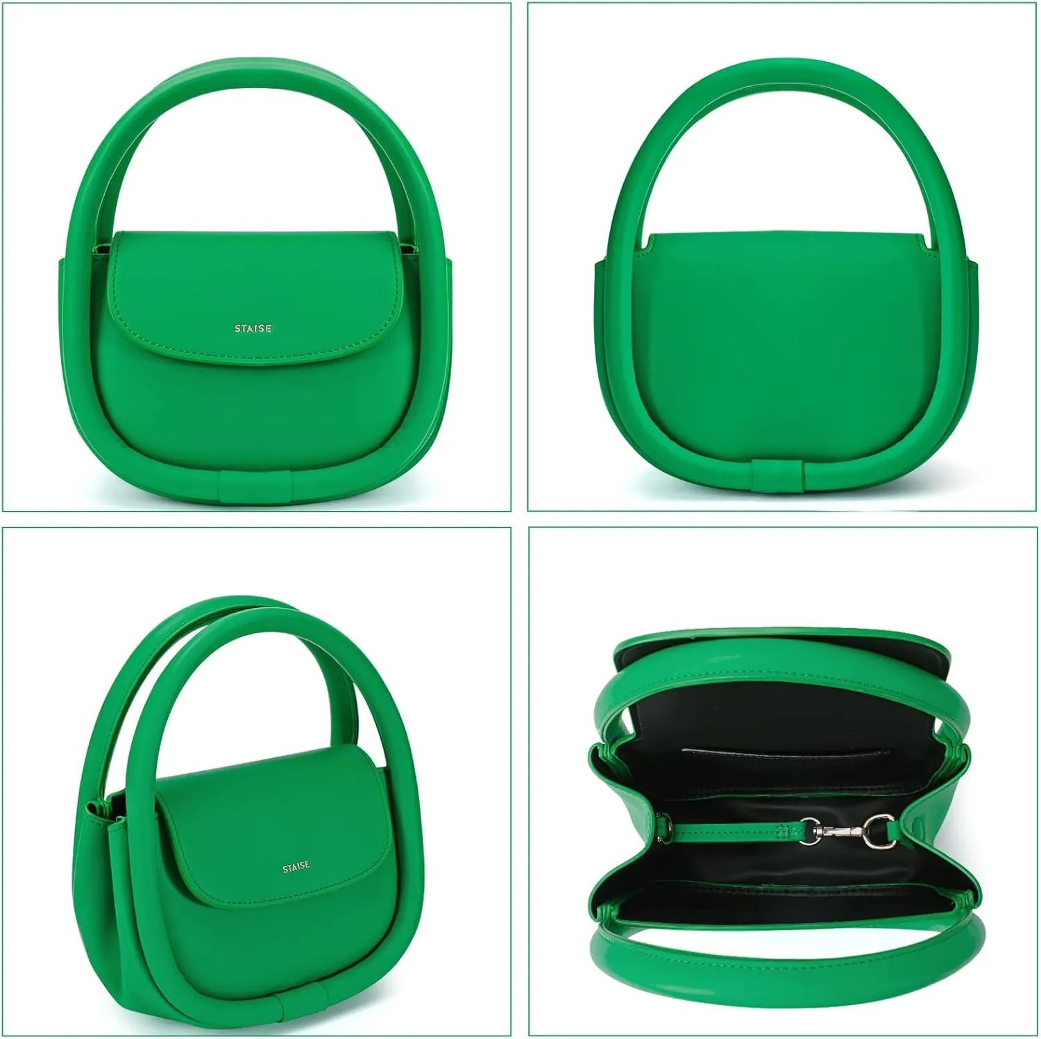 Designer Top Handle Shoulder Bags for Women, Trendy Mini Crossbody Purses, Women’s Leather Handbags with Straps