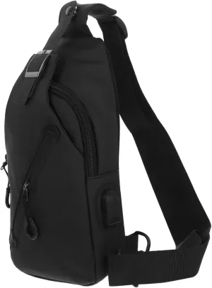 Didiseaon 2pcs Sling Bag for Men Lightweight Shoulder Bag Men's Crossbody Key Compartment Travel Essential