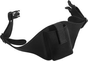 Djustable Fitness Mic Pack Belt for Trainer Neoprene Microphone Waist Pack Front Pocket