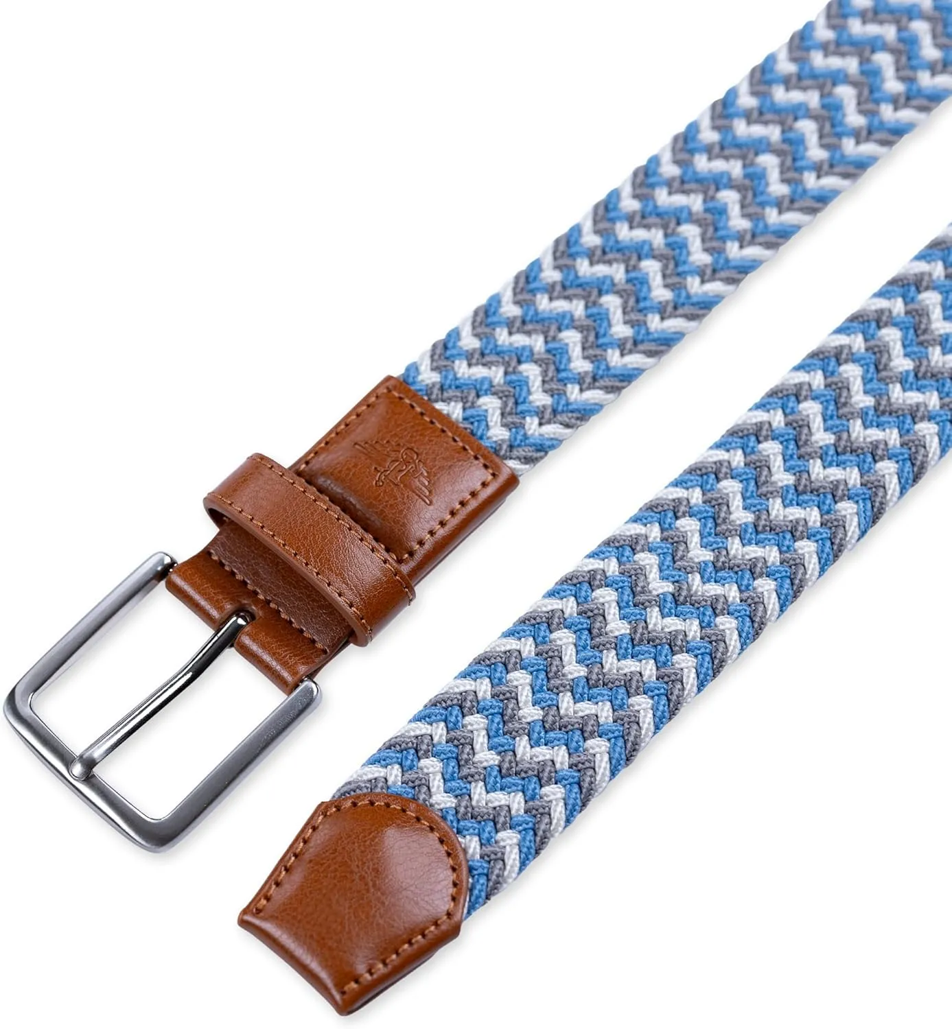 Dockers Men's Casual Everyday Braided Fabric Fully Adjustable Web Belt