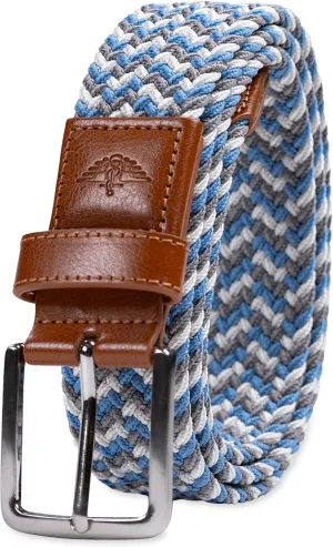Dockers Men's Casual Everyday Braided Fabric Fully Adjustable Web Belt