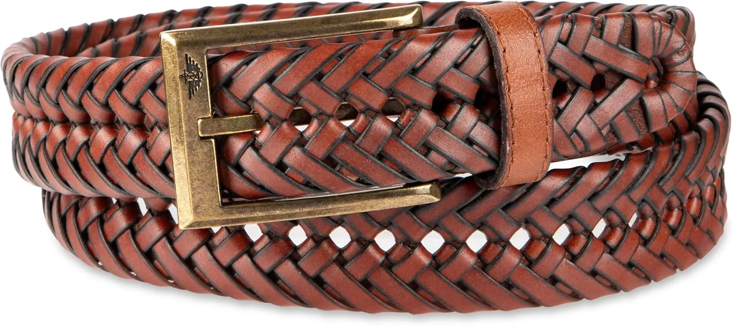 Dockers Men's Fully Adjustable Braided Belt