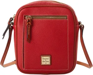 Dooney & Bourke Crossbody Bags for Women, Pebble Grain Leather Small Camera Crossbody