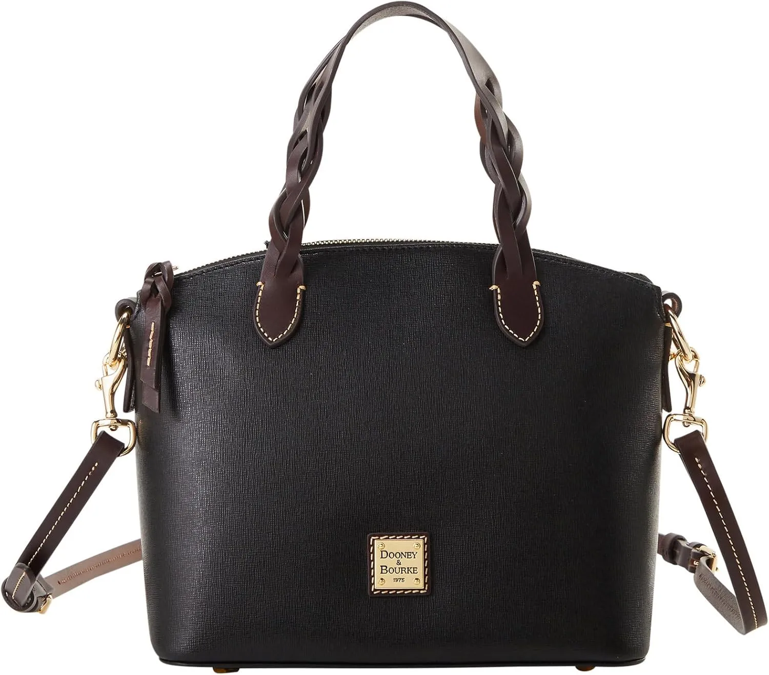 Dooney & Bourke Handbag, Saffiano Small Heidi Satchel