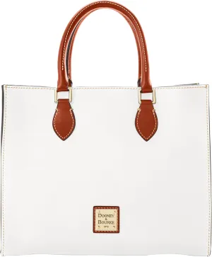 Dooney & Bourke Women's Janine Satchel in Pebble Grain Leather, Large Handbag with Adjustable & Detachable Shoulder Strap