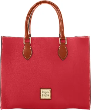 Dooney & Bourke Women's Janine Satchel in Pebble Grain Leather, Large Handbag with Adjustable & Detachable Shoulder Strap