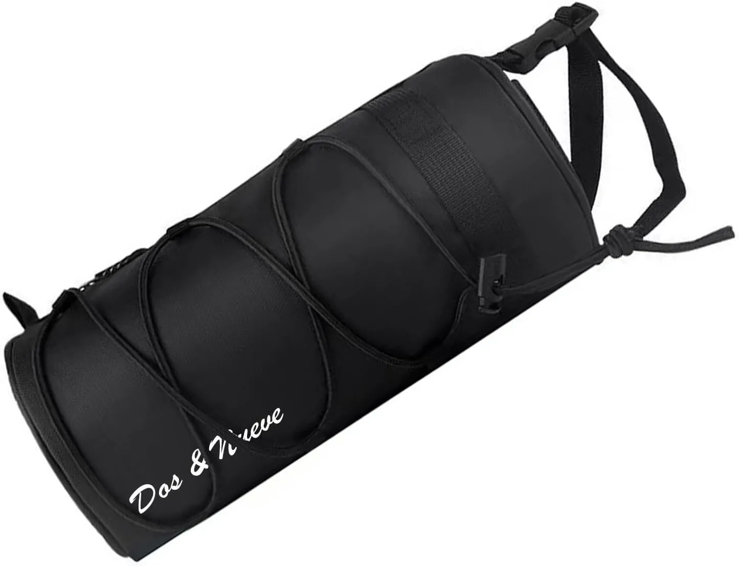 Dos & Nueve, Bike Bag, Bicycle Handlebar Bag, Bike Frame Bag, Satchel Bags Men, Handheld Bag Men, Cycling Accessories, Multi-Purpose Cycling Storage Satchel with Bottle Holder, Waterproof, Black