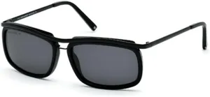 Dsquared DQ0117 Sunglasses 01C Shiny Black New