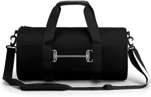Dumbbell Weight Lifting Compact Gym Bag Travel Duffel Bags Lightweight Foldable Sports Tote Gymbag