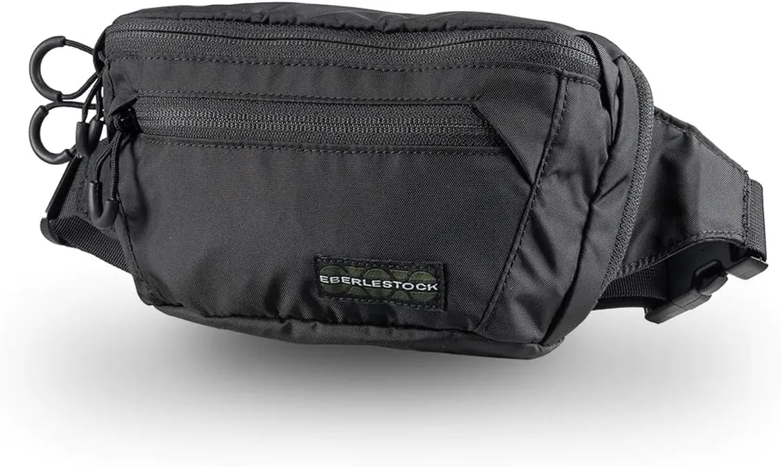Eberlestock Bando Bag - Tactical Men's Fanny Pack w/Adjustable Waist Belt, Zippered Pockets, Compact Lightweight Belt Bag
