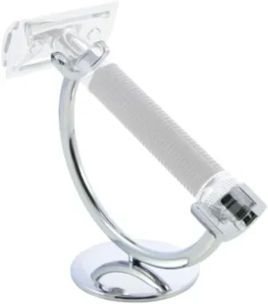Edwin Jagger Metal Stand for Razor (One Size, Metal/Chrome Plated)