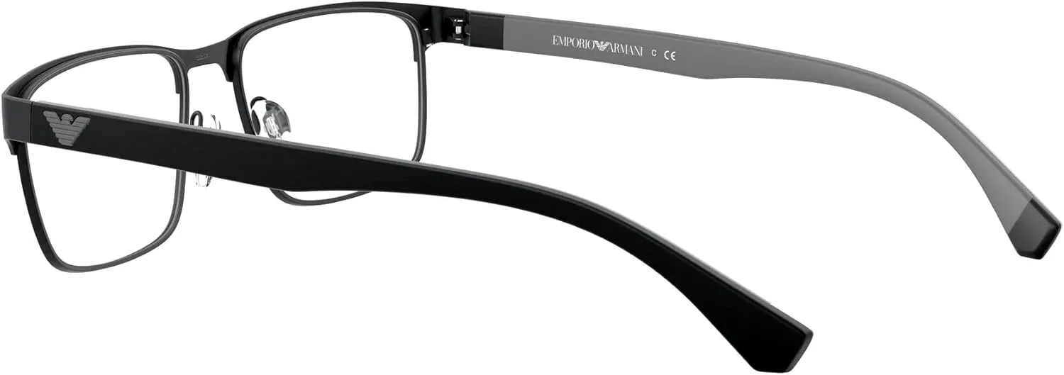 Emporio Armani Men's Ea1105 Rectangular Sunglasses