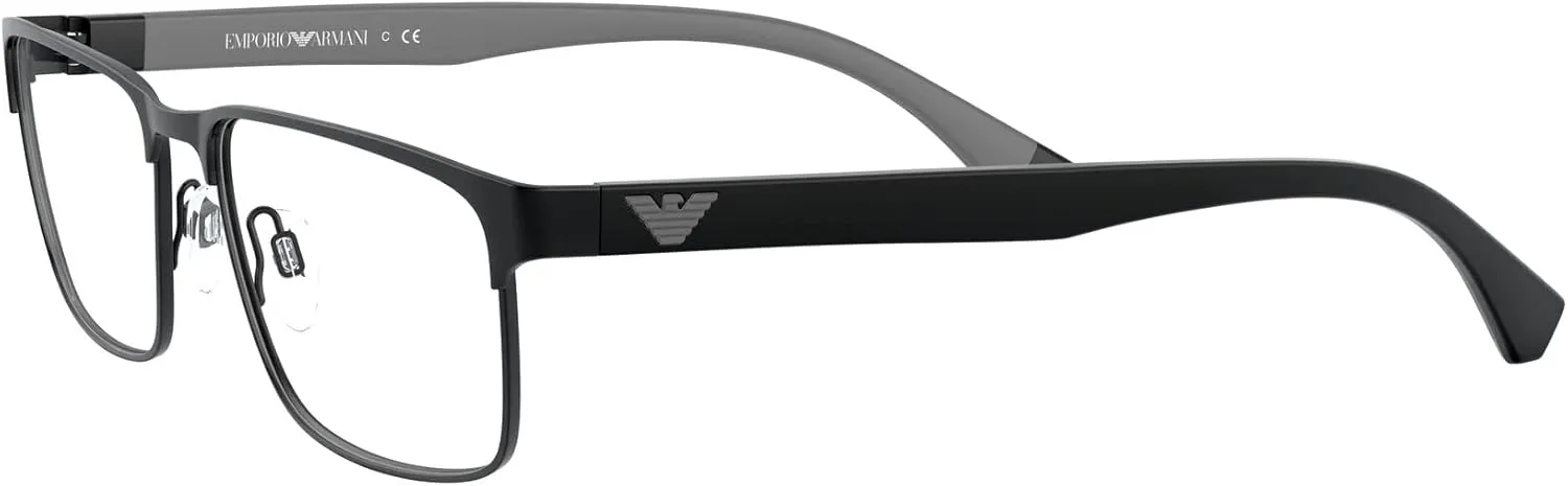 Emporio Armani Men's Ea1105 Rectangular Sunglasses