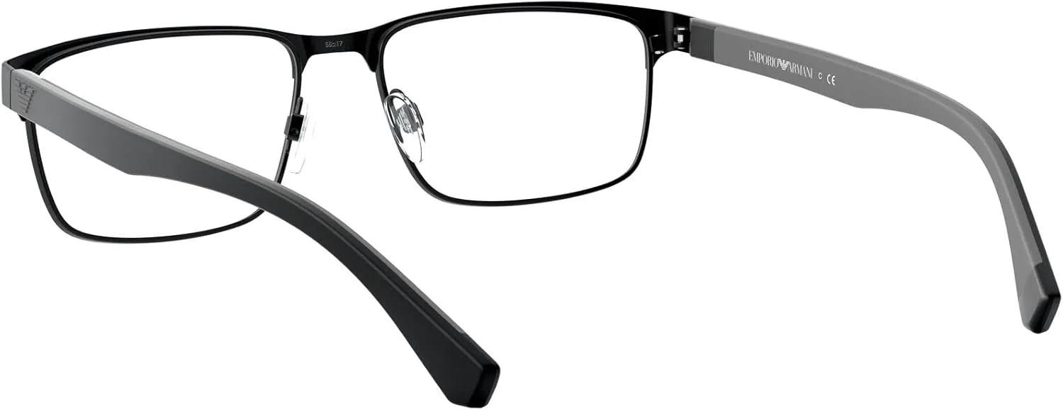 Emporio Armani Men's Ea1105 Rectangular Sunglasses