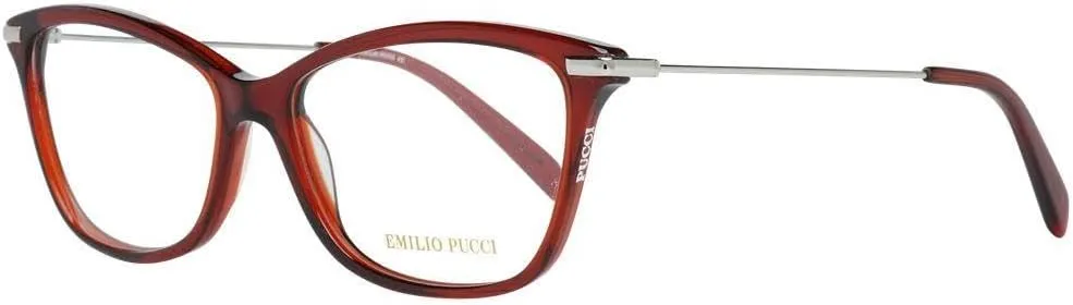 EP5083 Eyeglass Frames - Shiny Red Frame, Shiny Red Lenses, 54 mm Lens EP508354066