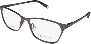 Esprit 17488 Womens/Ladies Cat Eye Full-rim Spring Hinges Eyeglasses/Spectacles