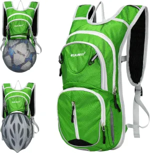 EULANT Running Backpack, Small Waterproof Daypack for Hiking Cycling Camping Walking Jogging, Water Backpack for Women Men