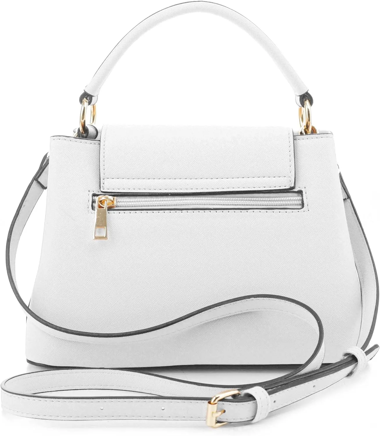 EVVE Women's Small Satchel Bag Classic Top Handle Purses Fashion Crossbody Handbags with Shoulder Strap