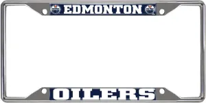 FANMATS NHL Unisex-Adult Chrome Metal License Plate Frame