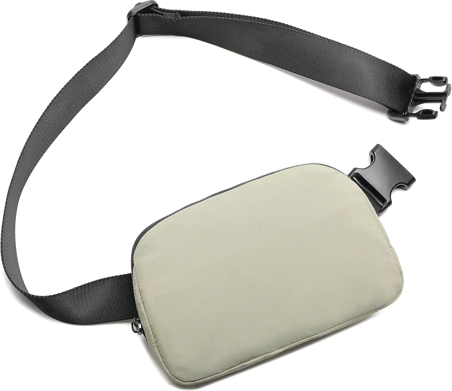 Fanny Belt Bag Waist Pack Crossbody Bags Bum Bag for Running Hiking Travel Workout Adjustable Strap for Women-Khaki