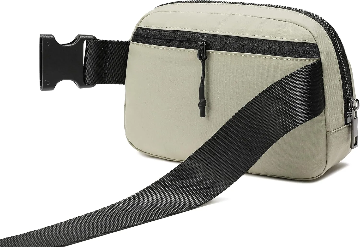 Fanny Belt Bag Waist Pack Crossbody Bags Bum Bag for Running Hiking Travel Workout Adjustable Strap for Women-Khaki