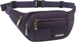 Fanny Pack for Men Fanny Packs for Women Fashionable Waist Bag for Hiking Running Traveling Plus Size Adjustable