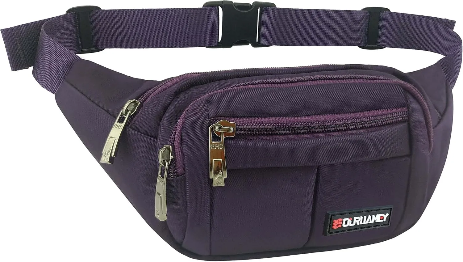 Fanny Pack for Men Fanny Packs for Women Fashionable Waist Bag for Hiking Running Traveling Plus Size Adjustable