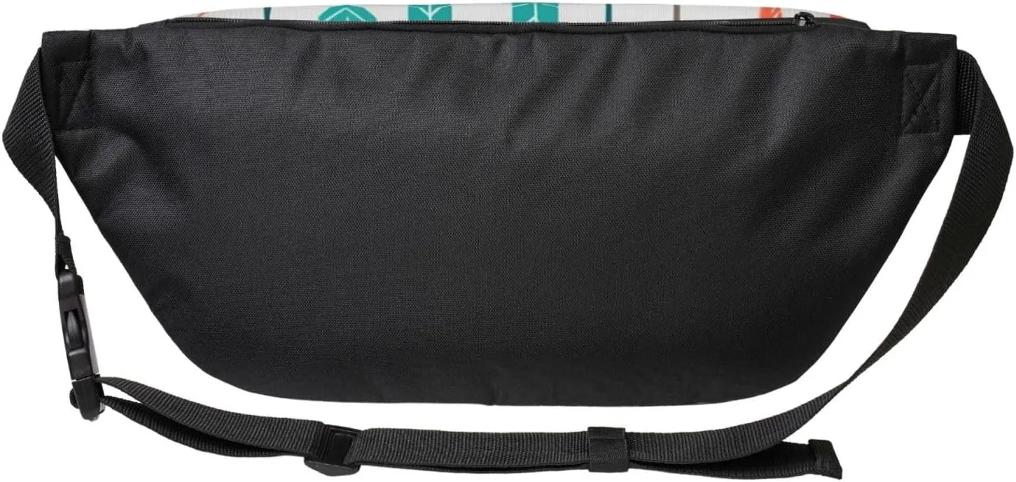Fanny Pack for Men Women Coral and Teal Arrows Belt Bag with Adjustable Strap Fashion Waist Bag Waist Pack for Travel