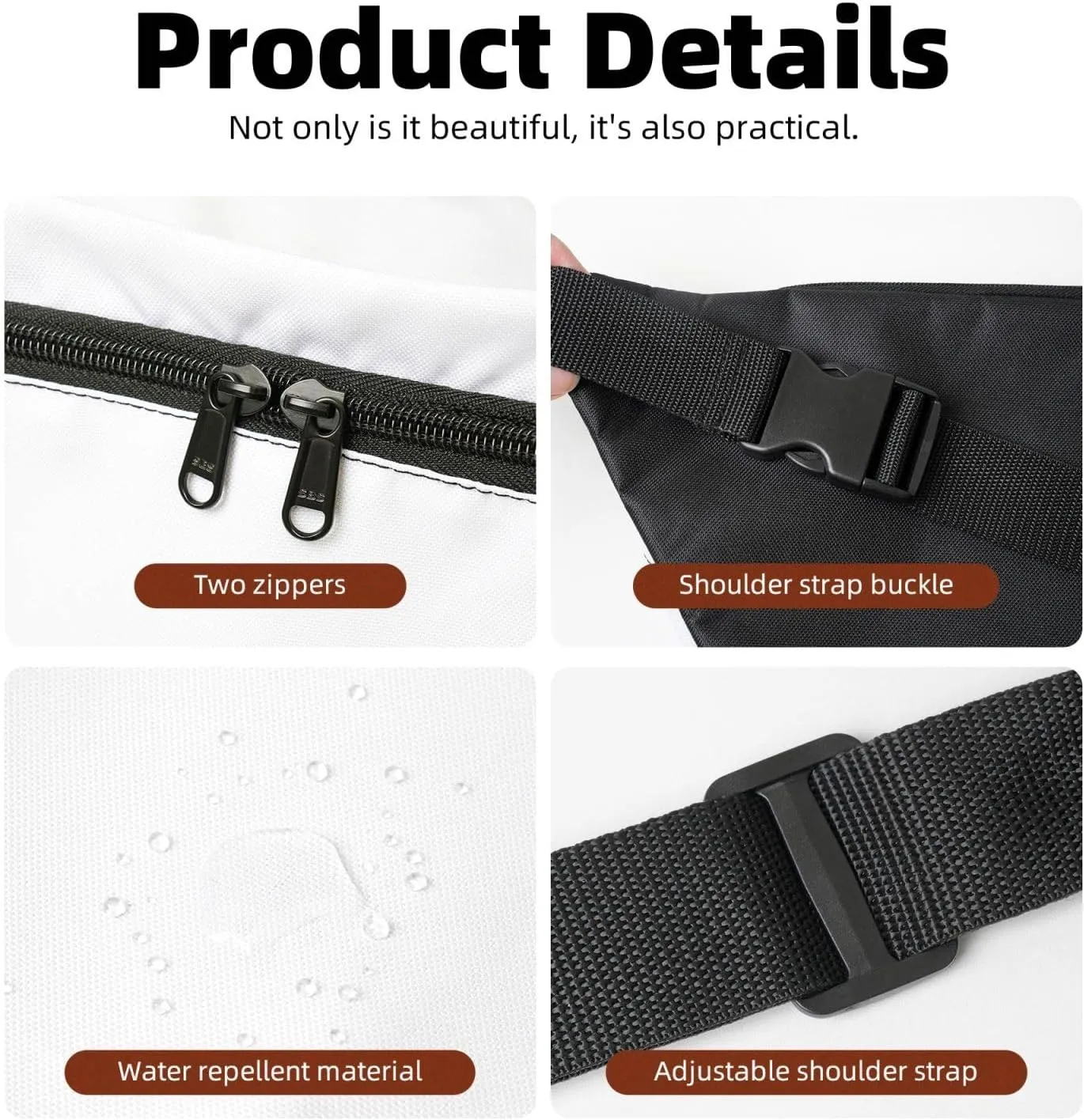 Fanny Pack for Men Women Coral and Teal Arrows Belt Bag with Adjustable Strap Fashion Waist Bag Waist Pack for Travel