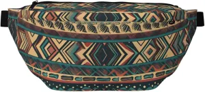 Fanny Pack for Men Women Native American Belt Bag with Adjustable Strap Fashion Waist Bag Waist Pack for Travel