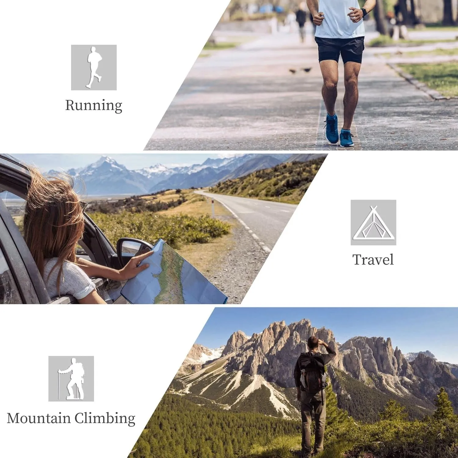 Fanny Pack for Men Women Waist Bag Adjustable Waist Pack Crossbody Belt Bag Llamas in the andes Bum Bag