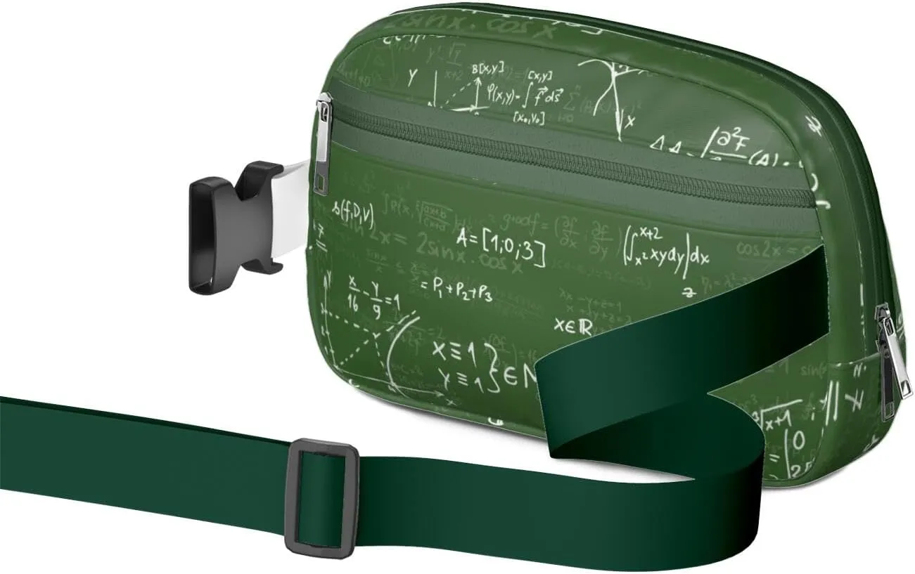 Fanny Pack for Women,Mini Waterproof Science theme Belt Bag,Fashionable Crossbody,Cute Everywhere Belt Bags Fanny Pack for Hiking,Travel.