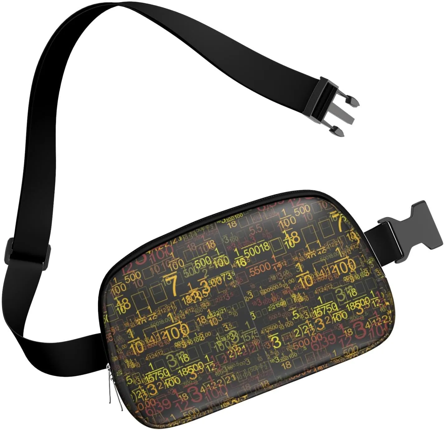 Fanny Pack for Women,Mini Waterproof Science theme Belt Bag,Fashionable Crossbody,Cute Everywhere Belt Bags Fanny Pack for Hiking,Travel.