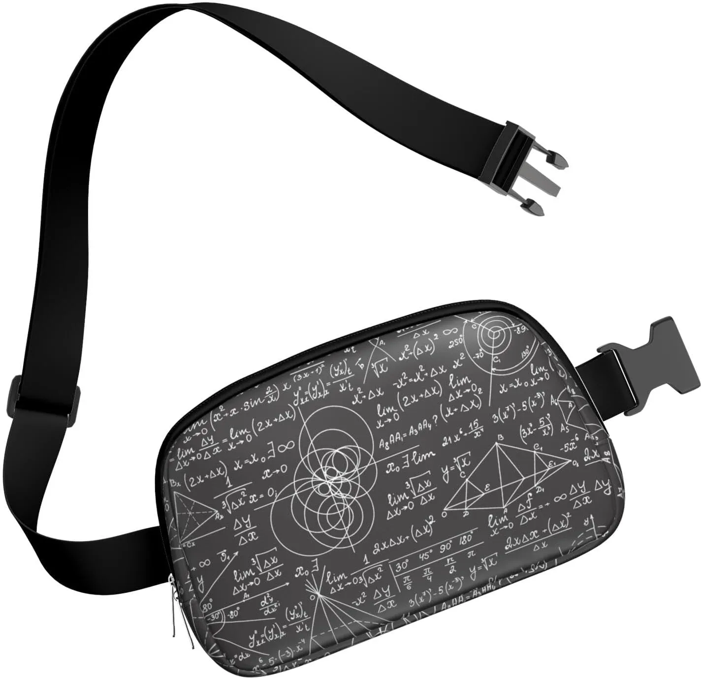 Fanny Pack for Women,Mini Waterproof Science theme Belt Bag,Fashionable Crossbody,Cute Everywhere Belt Bags Fanny Pack for Hiking,Travel.