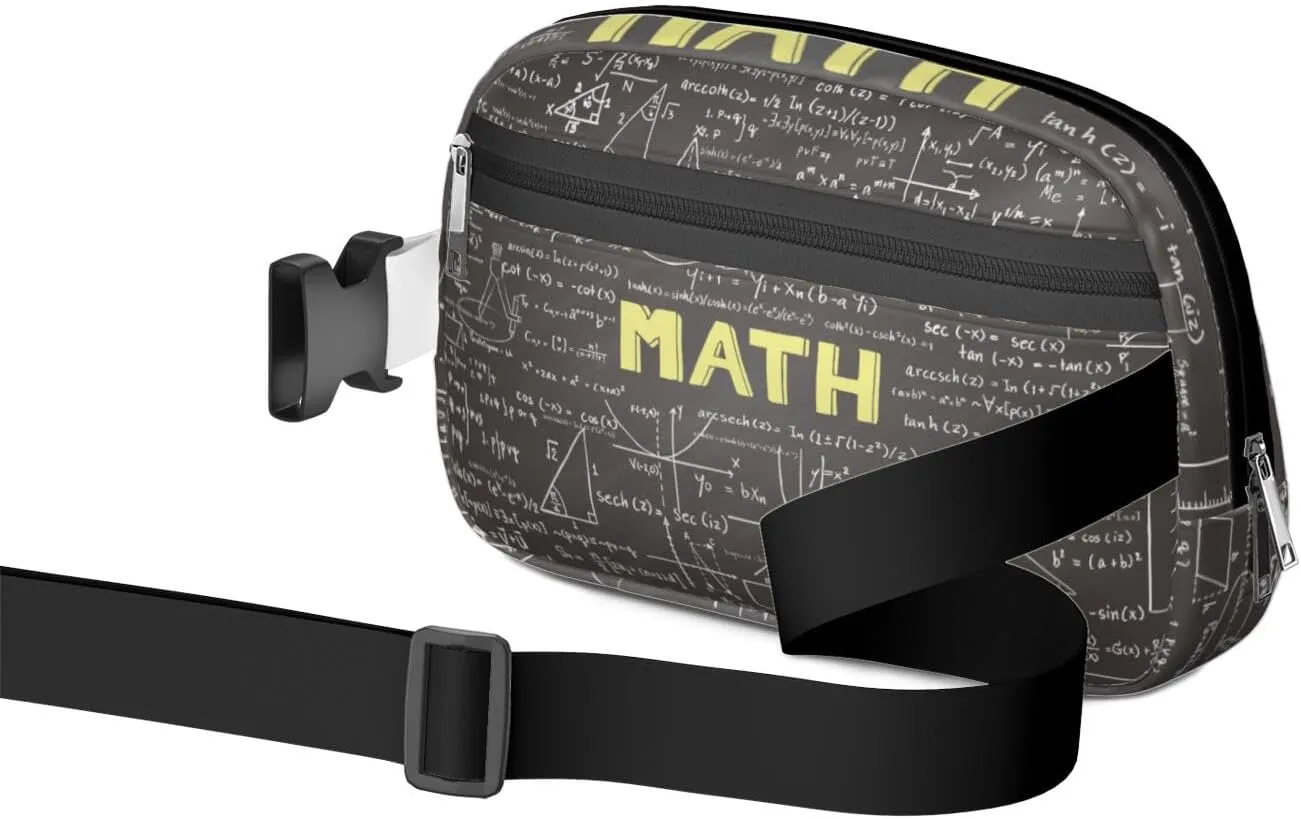 Fanny Pack for Women,Mini Waterproof Science theme Belt Bag,Fashionable Crossbody,Cute Everywhere Belt Bags Fanny Pack for Hiking,Travel.