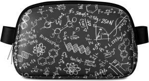 Fanny Pack for Women,Mini Waterproof Science theme Belt Bag,Fashionable Crossbody,Cute Everywhere Belt Bags Fanny Pack for Hiking,Travel.